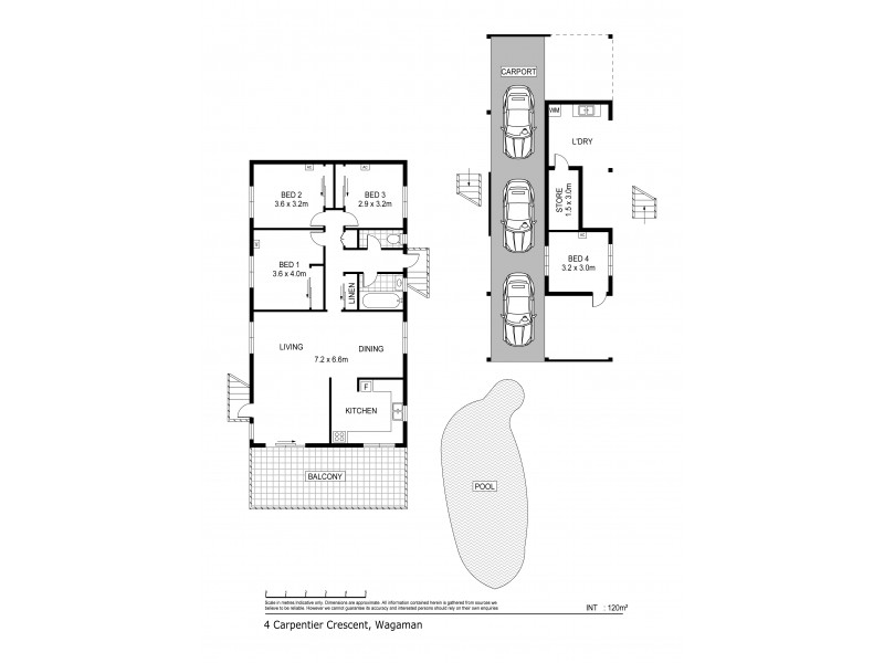 4 Carpentier Crescent, Wagaman NT 0810 Floorplan