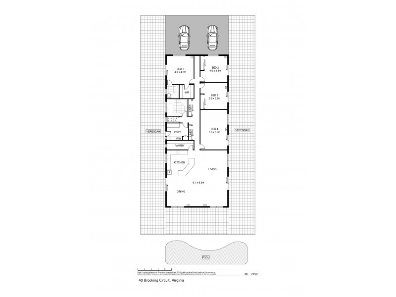 40 Brooking Circuit, Virginia NT 0835 Floorplan