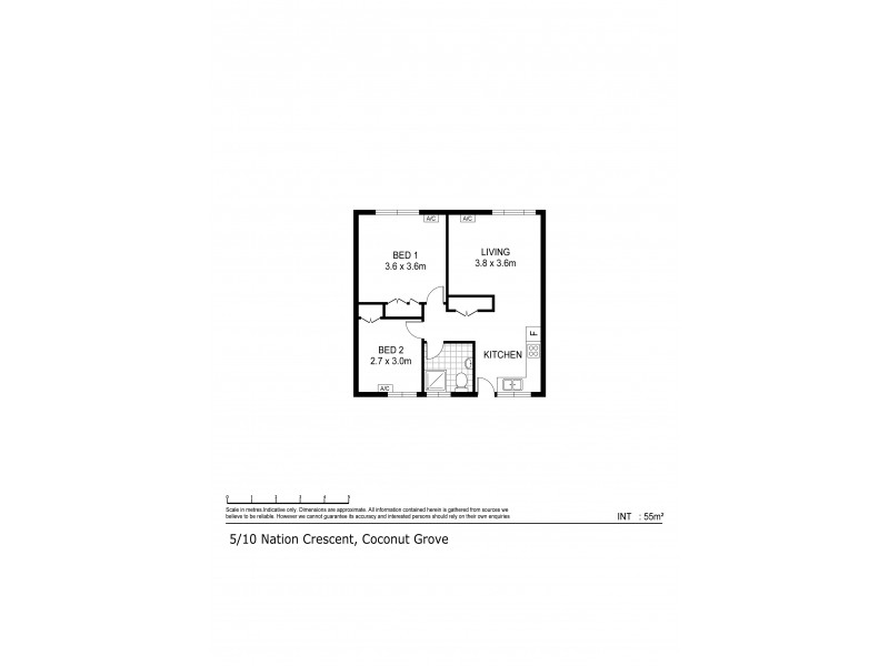 5/10 Nation Crescent, Coconut Grove NT 0810 Floorplan