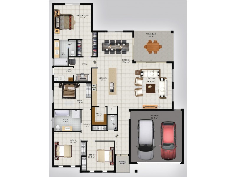 60 Angel Road, Johnston NT 0832 Floorplan
