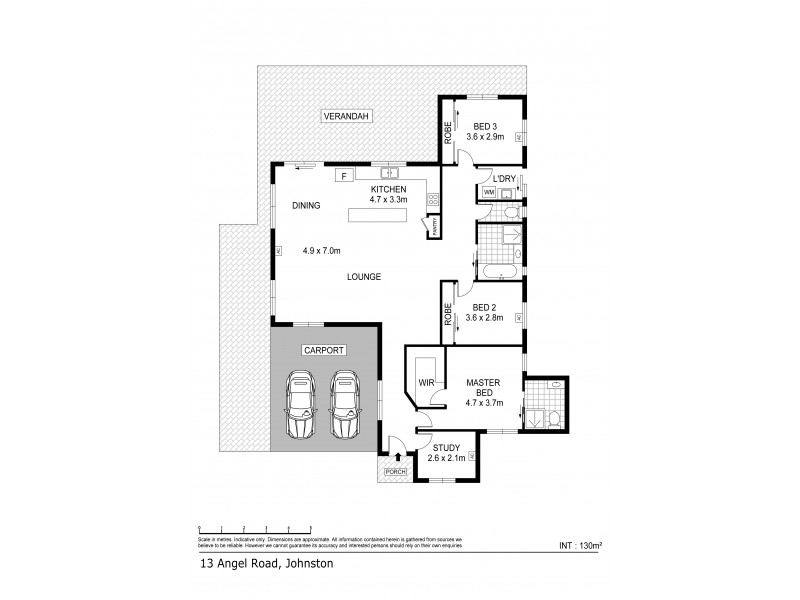 13 Angel Road, Johnston NT 0832 Floorplan