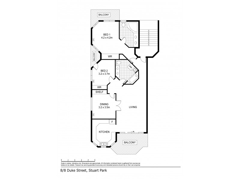 8/8 Duke Street, Stuart Park NT 0820 Floorplan