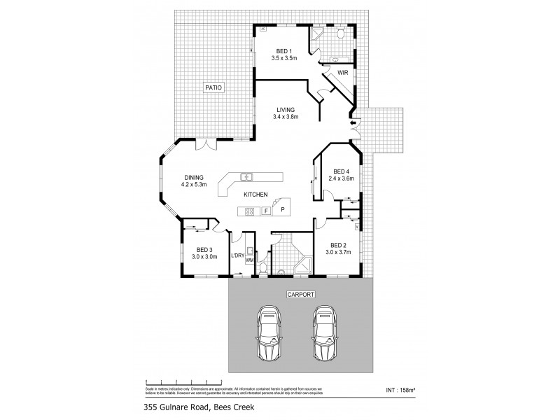 355 Gulnare Road, Bees Creek NT 0822 Floorplan