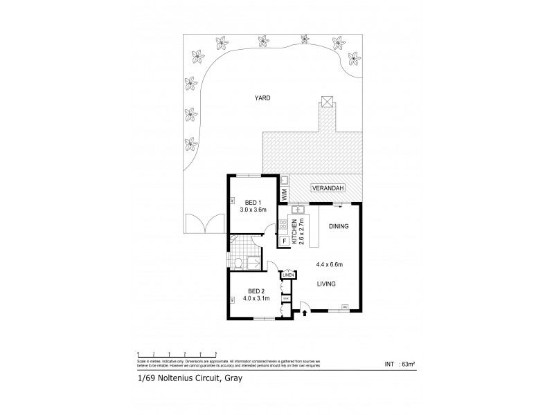 1/69 Noltenius Circuit, Gray NT 0830 Floorplan