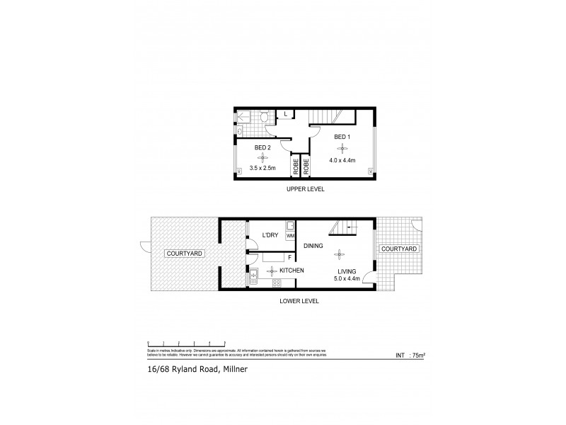 16/68 Ryland Road, Millner NT 0810 Floorplan