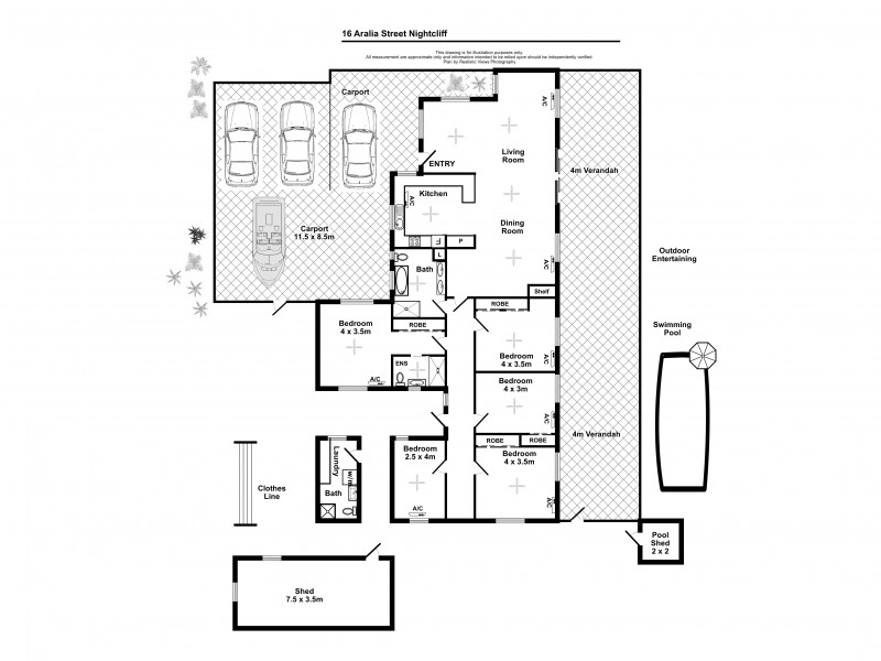 16 Aralia Street, Nightcliff NT 0810 Floorplan