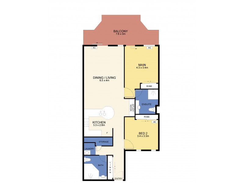 42/5 Cardona Court, Darwin NT 0800 Floorplan
