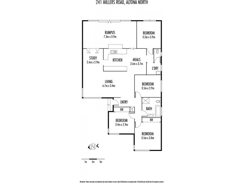 241 Millers Road, Altona North VIC 3025 Floorplan