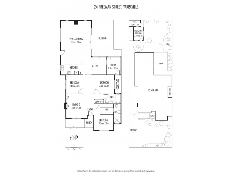 24 Freeman Street, Yarraville VIC 3013 Floorplan