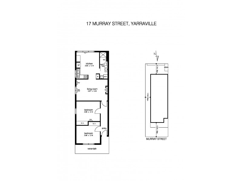 17 Murray Street, Yarraville VIC 3013 Floorplan
