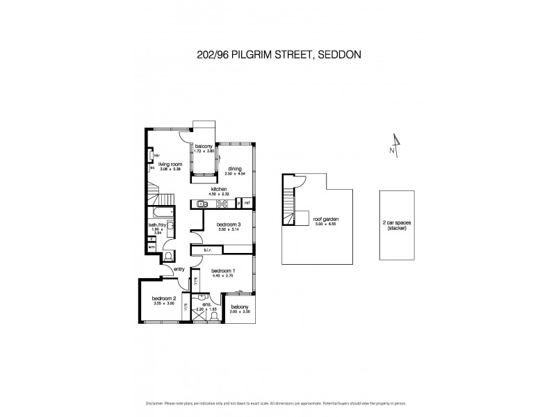 202/96 Pilgrim Street, Seddon VIC 3011 Floorplan