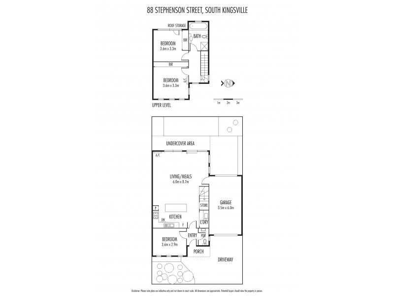 88 Stephenson Street, South Kingsville VIC 3015 Floorplan