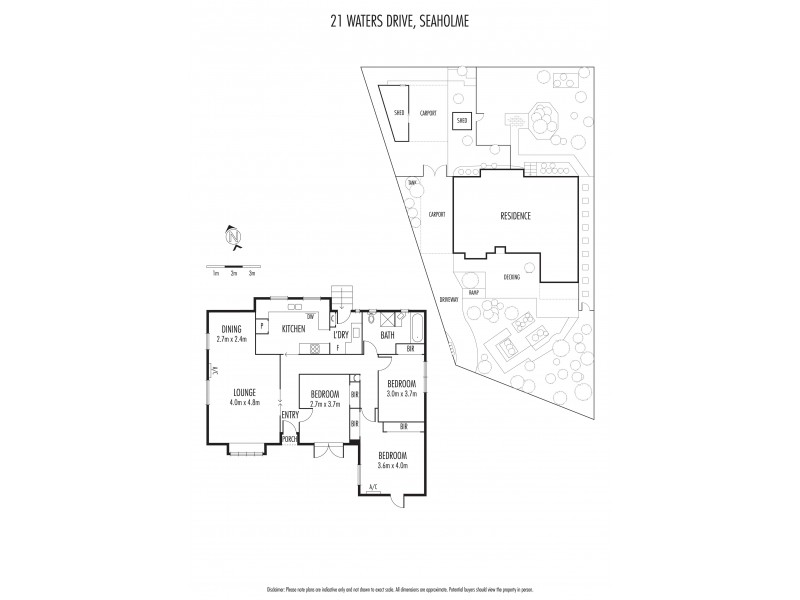 21 Waters Drive, Seaholme VIC 3018 Floorplan