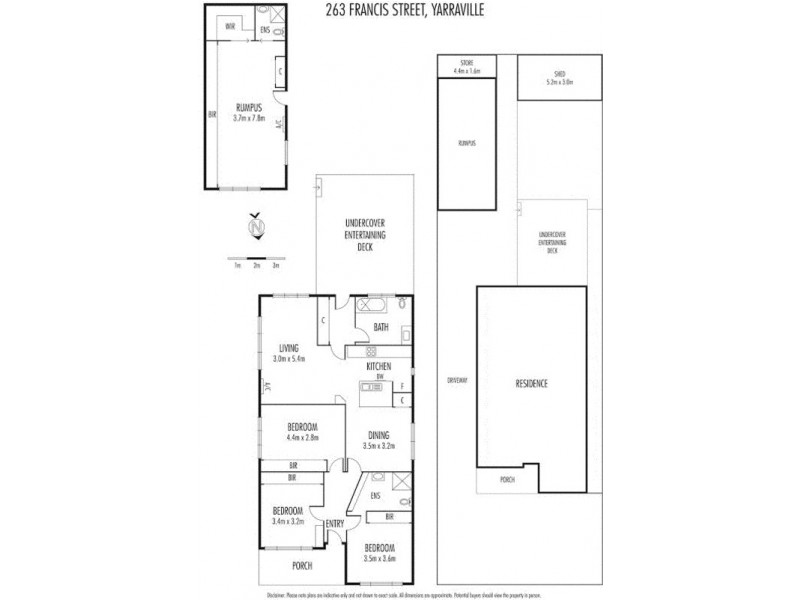 263 Francis Street, Yarraville VIC 3013 Floorplan