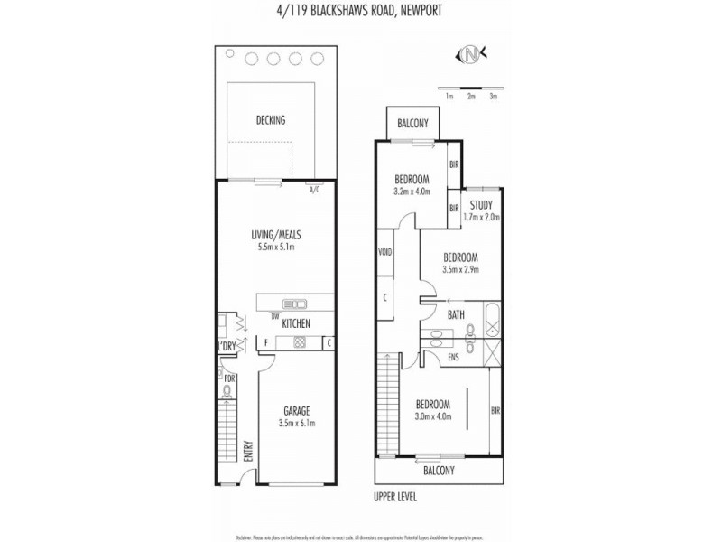 4/119 Blackshaws Road, Newport VIC 3015 Floorplan
