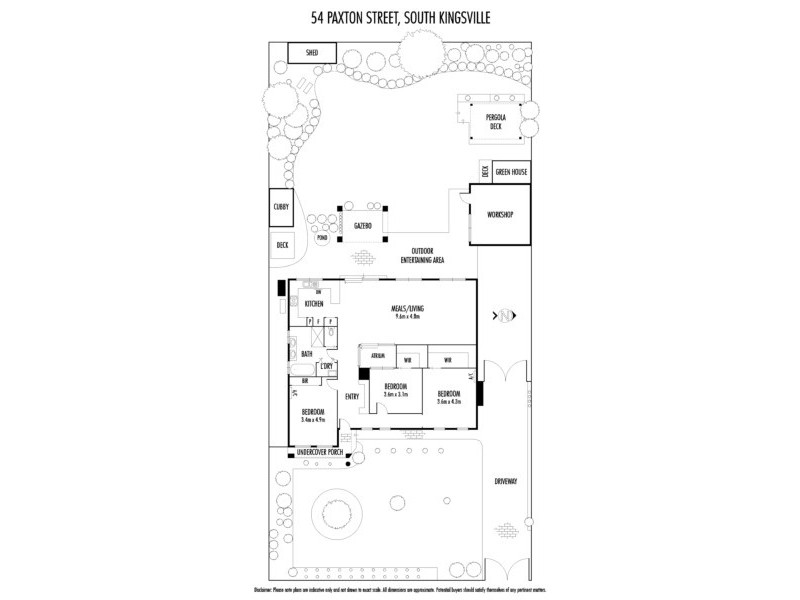 54 Paxton Street, South Kingsville VIC 3015 Floorplan