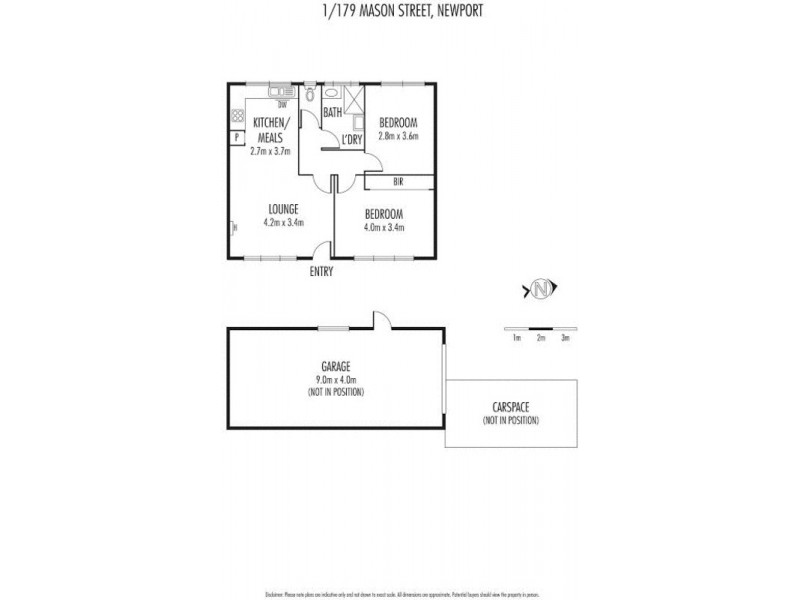 1/179 Mason Street, Newport VIC 3015 Floorplan
