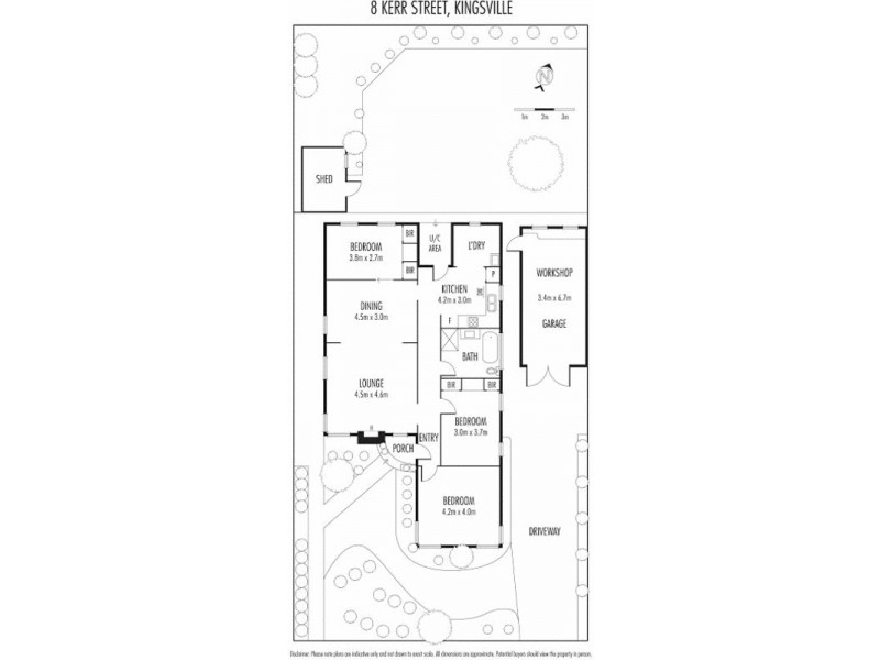 8 Kerr Street, Kingsville VIC 3012 Floorplan