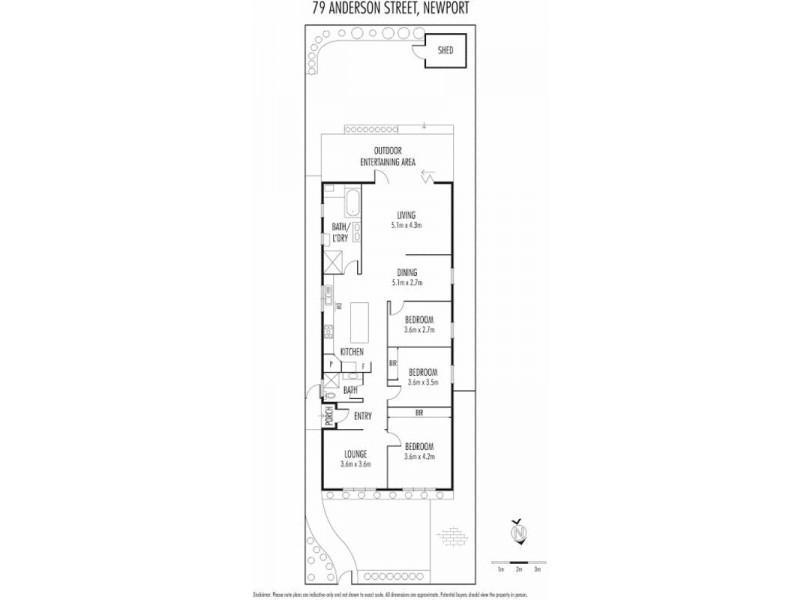 79 Anderson Street, Newport VIC 3015 Floorplan