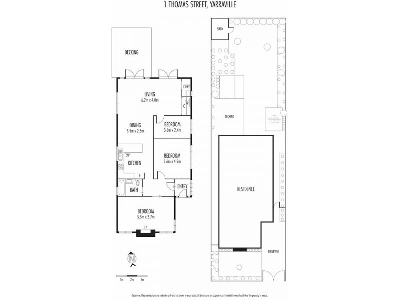 1 Thomas Street, Yarraville VIC 3013 Floorplan