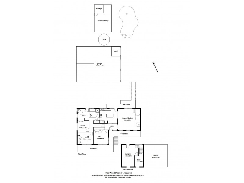 694 Lusatia Park Road, Hoddles Creek VIC 3139 Floorplan