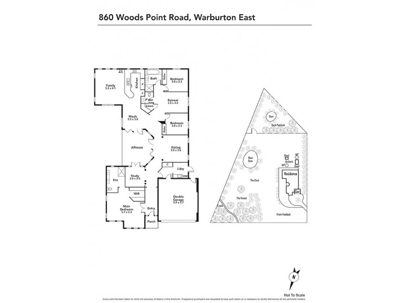 860 Woods Point Road, East Warburton VIC 3799 Floorplan