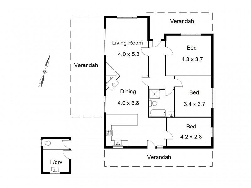 1 Clarke Avenue, Warburton VIC 3799 Floorplan