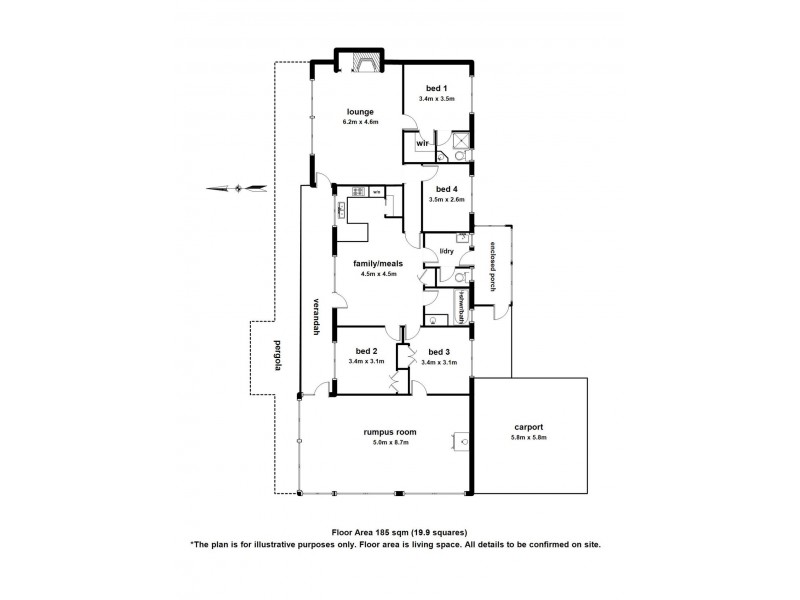330 Thonemans Road, Hoddles Creek VIC 3139 Floorplan
