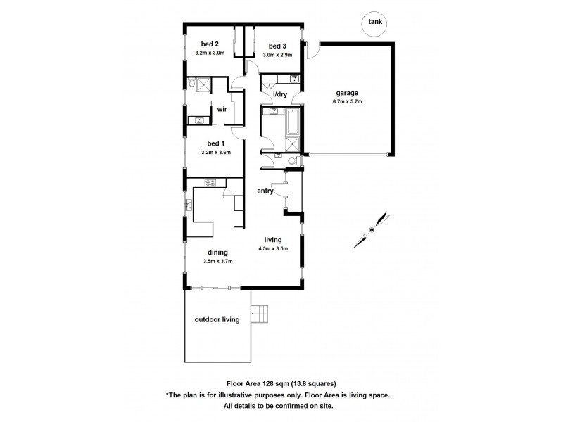 3a Monbulk-Seville Road, Seville VIC 3139 Floorplan