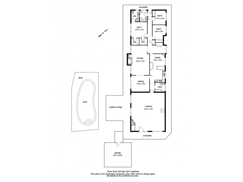 25 Glenara Road, Hoddles Creek VIC 3139 Floorplan