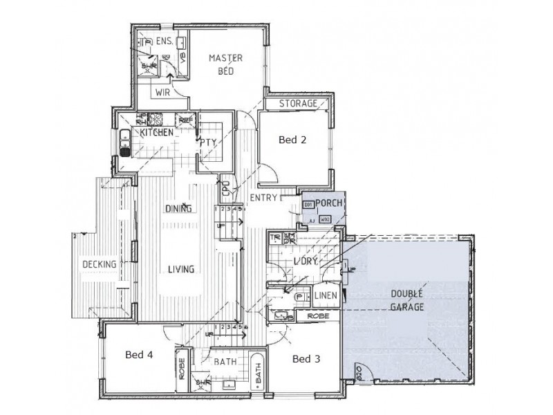 1/157 Maroondah Highway, Chirnside Park VIC 3116 Floorplan