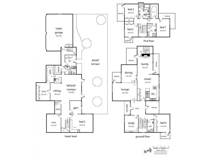 9 Anglemere Crescent, Donvale VIC 3111 Floorplan