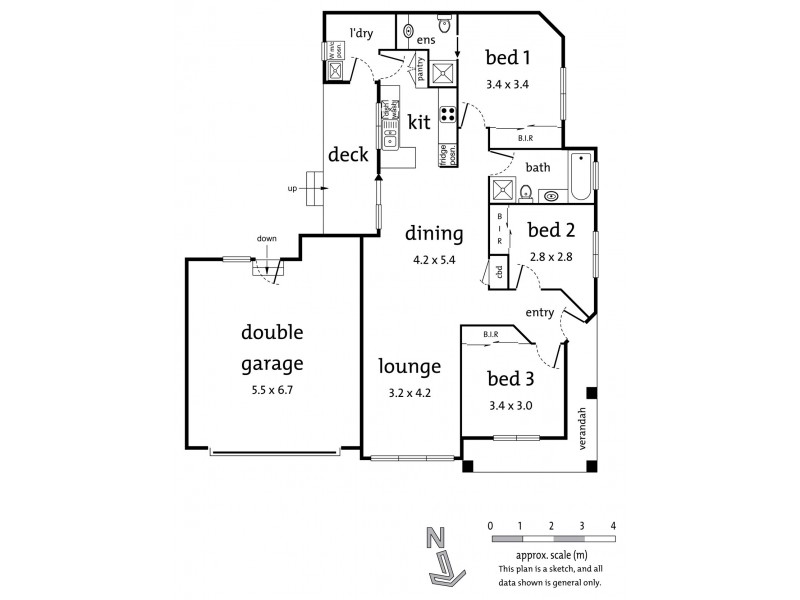 1/14 Glendale Avenue, Templestowe VIC 3106 Floorplan