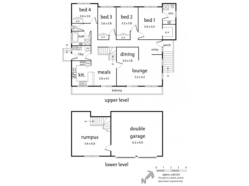 4 Darren Rise, Doncaster East VIC 3109 Floorplan