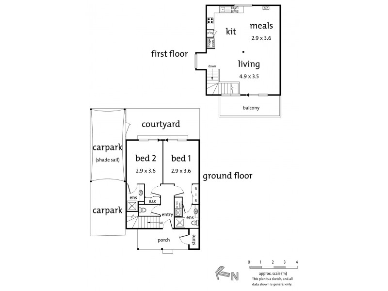 1/3 Ashley Street, Wantirna VIC 3152 Floorplan