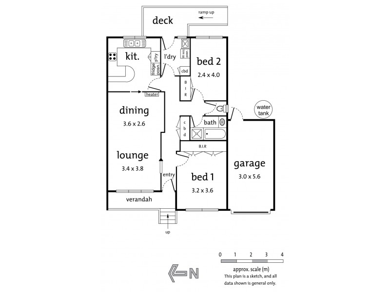 1/1 Peel Street, Mitcham VIC 3132 Floorplan