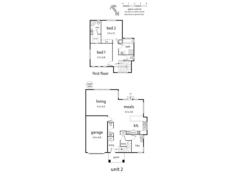 2 & 3/39 Lomond Avenue, Kilsyth VIC 3137 Floorplan