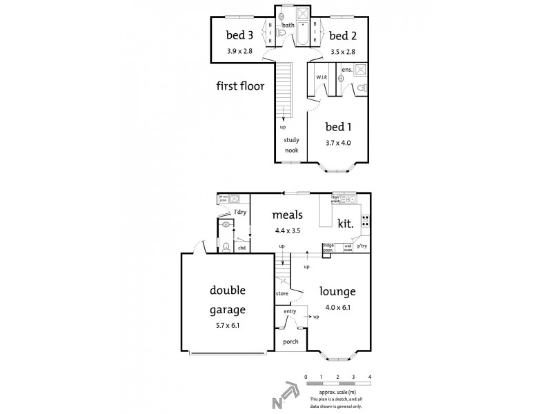 3/57 St Clems Road, Doncaster East VIC 3109 Floorplan