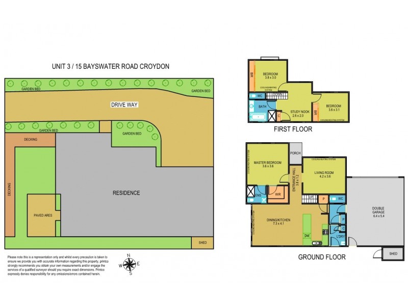 3/15 Bayswater Road, Croydon VIC 3136 Floorplan