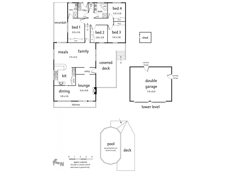 2 Pamela Place, Ringwood North VIC 3134 Floorplan