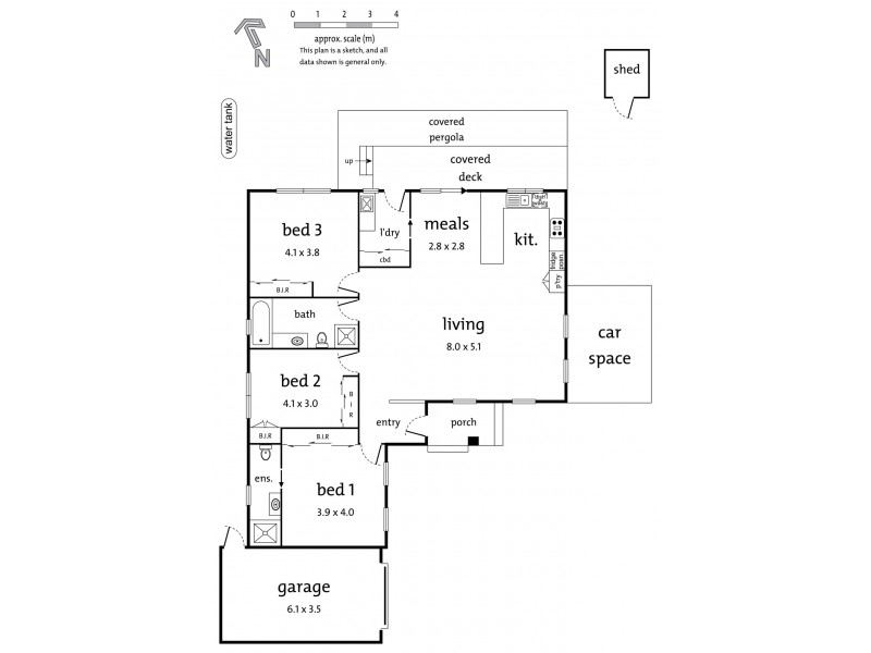31A Barclay Avenue, Croydon VIC 3136 Floorplan