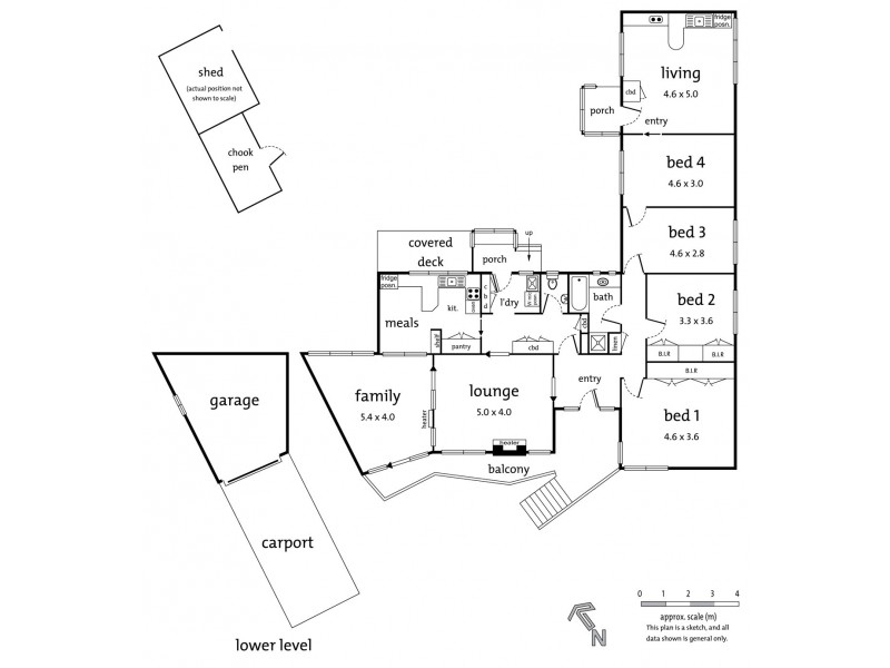 3 Bedford Court, Heathmont VIC 3135 Floorplan