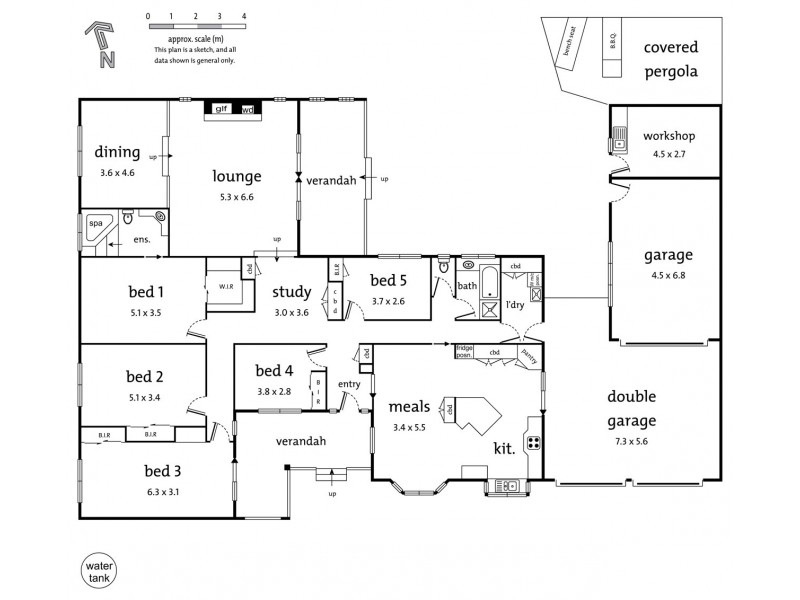 12 Dumosa Avenue, Croydon VIC 3136 Floorplan