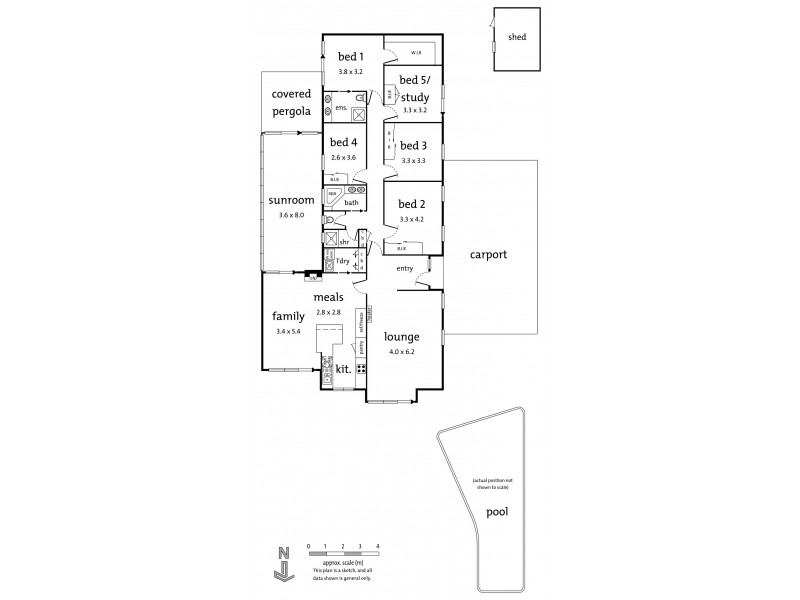 2 Wallis Court, Heathmont VIC 3135 Floorplan