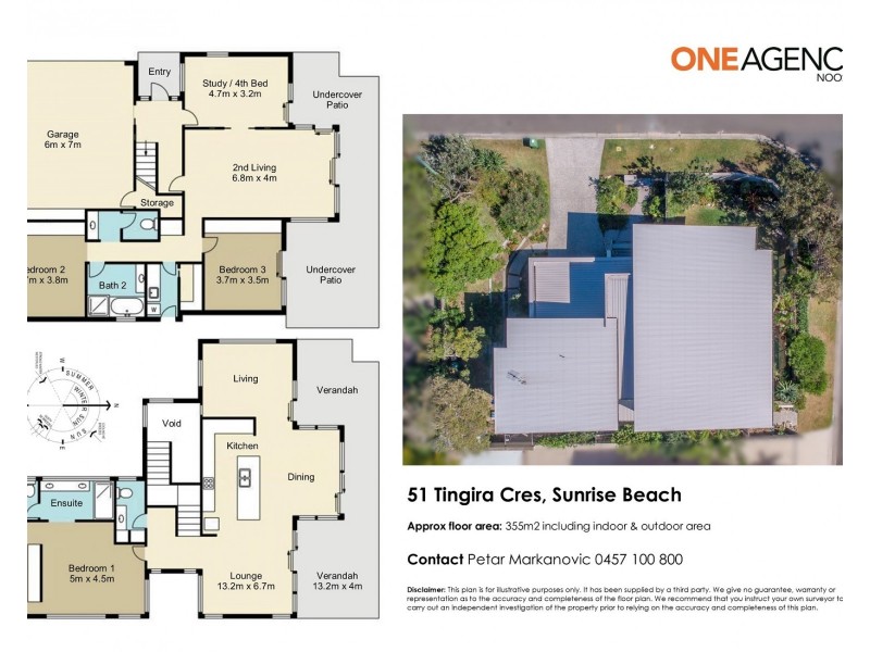 51 Tingira Crescent, Sunrise Beach QLD 4567 Floorplan