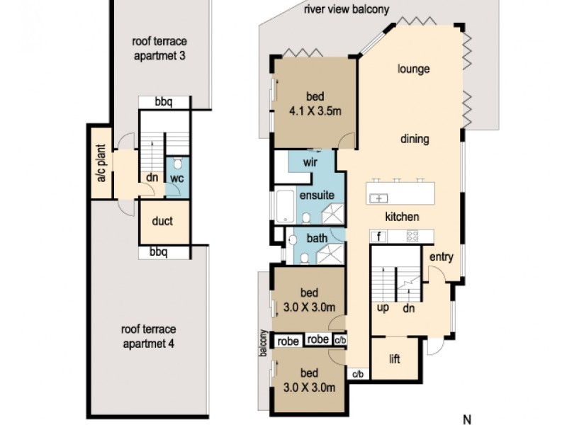 3/269 Gympie Terrace, Noosaville QLD 4566 Floorplan