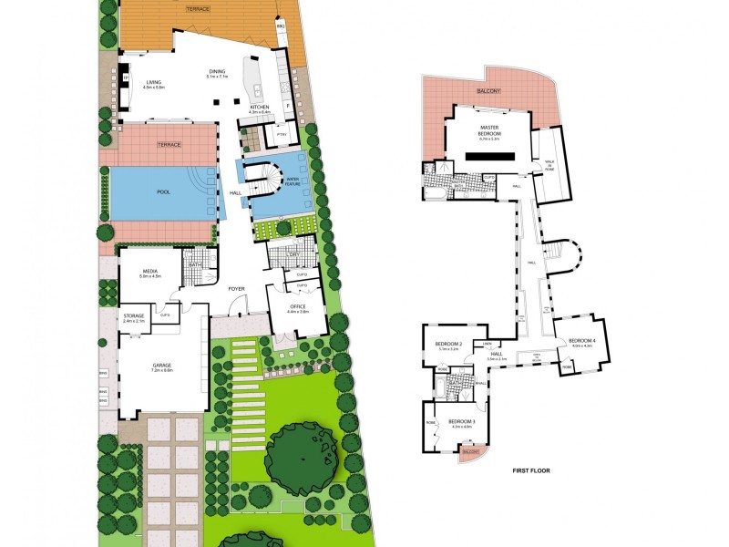 17 The Promontory, Noosa Waters QLD 4566 Floorplan