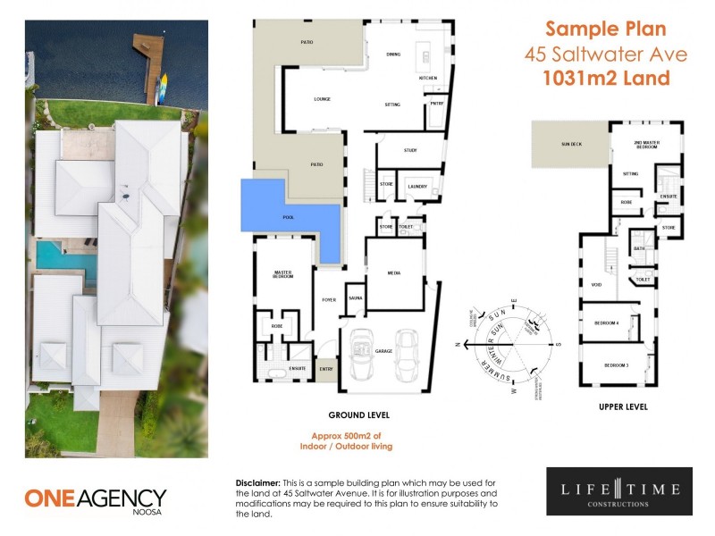 45 Saltwater Avenue, Noosa Waters QLD 4566 Floorplan