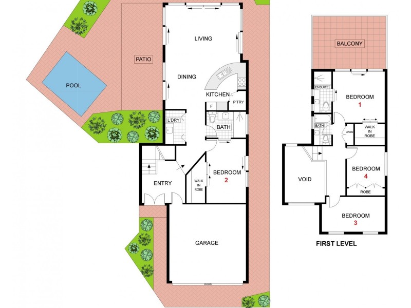 2/49 Bluefin Court, Noosaville QLD 4566 Floorplan