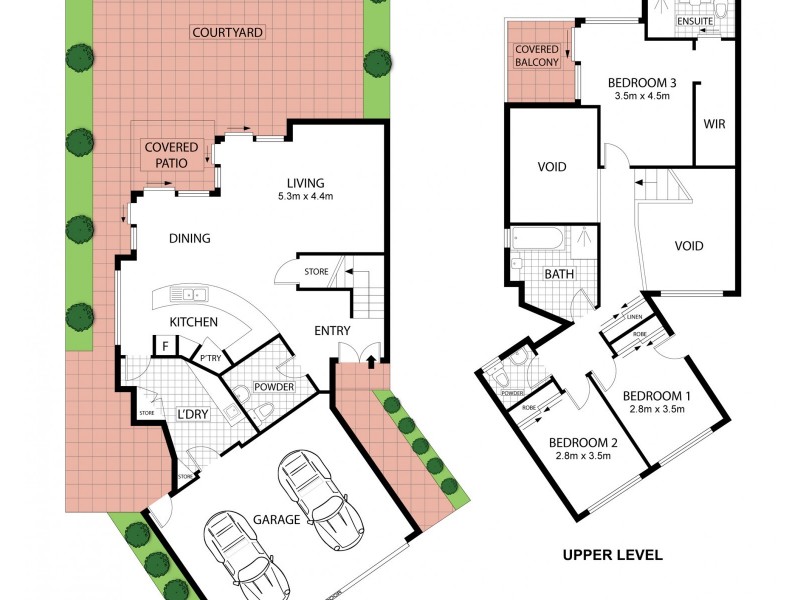 1/41 Bluefin Court, Noosaville QLD 4566 Floorplan